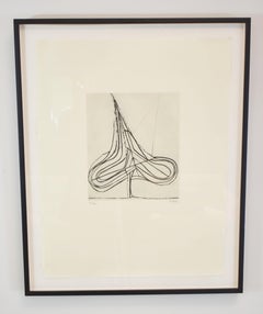 Eiffel Spade Etching Richard Diebenkorn, 1982 42/50