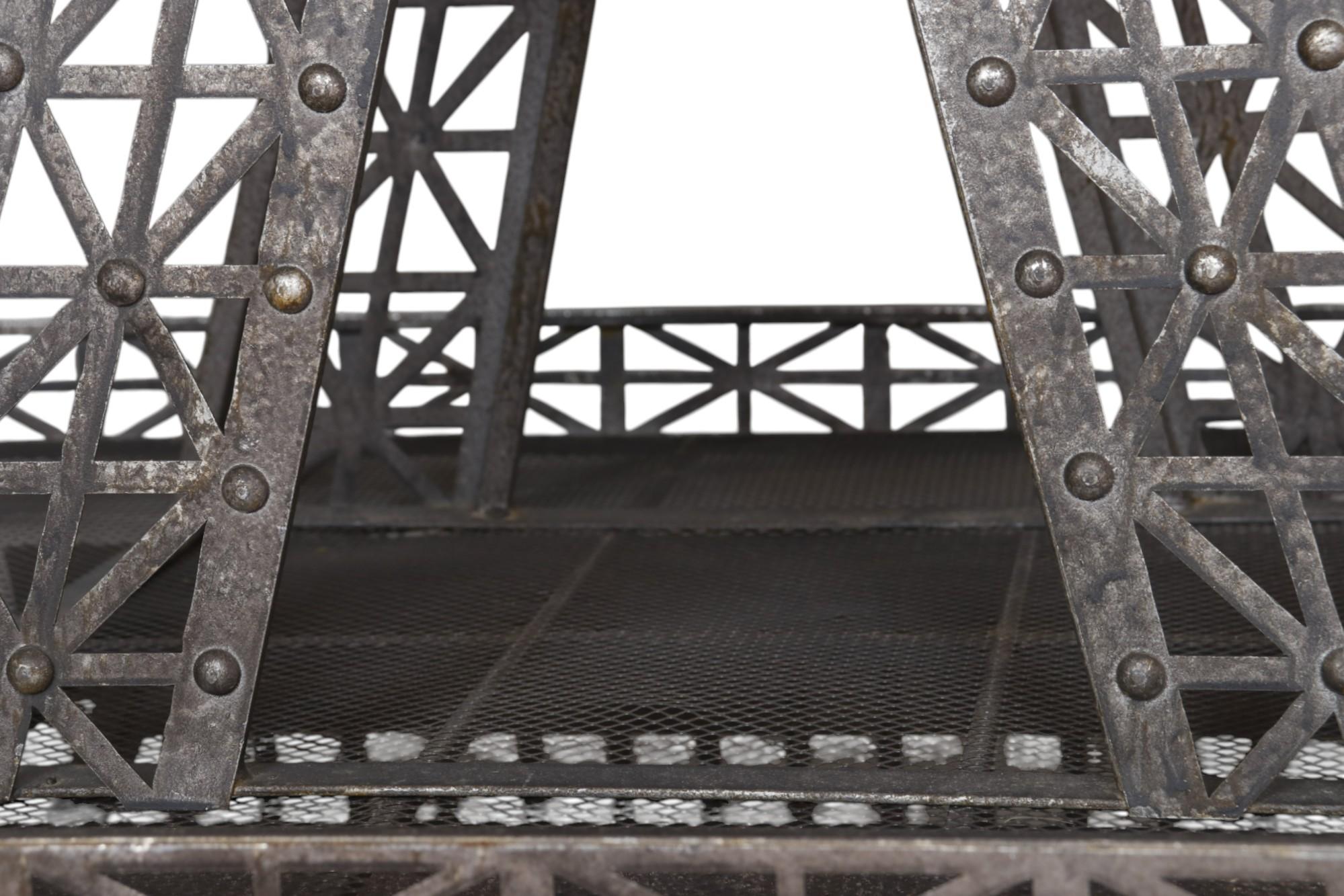 Eiffel Tower Metal Etagere For Sale 2