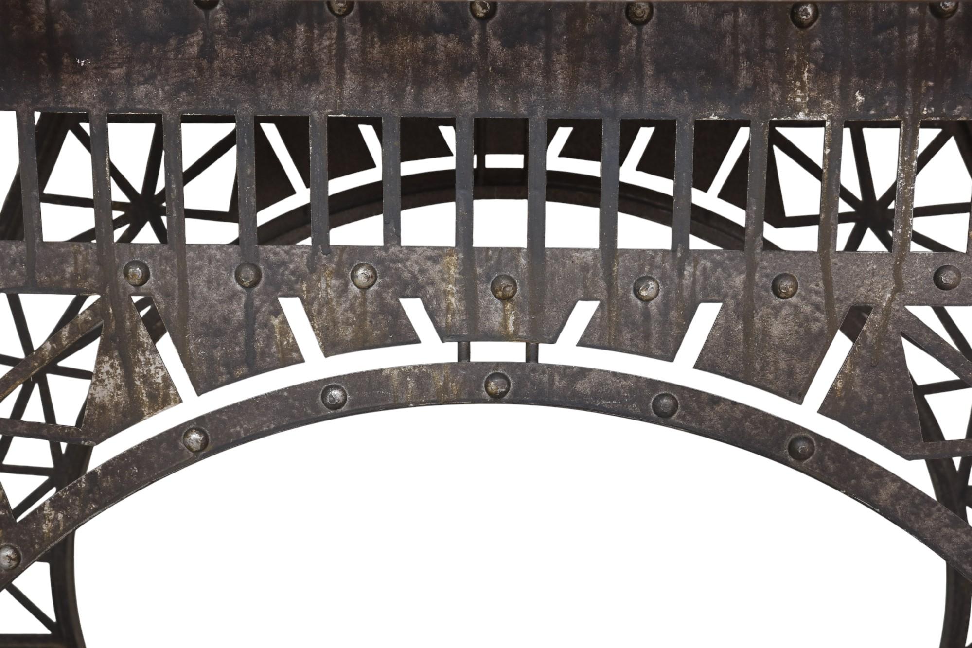 Eiffel Tower Metal Etagere For Sale 4