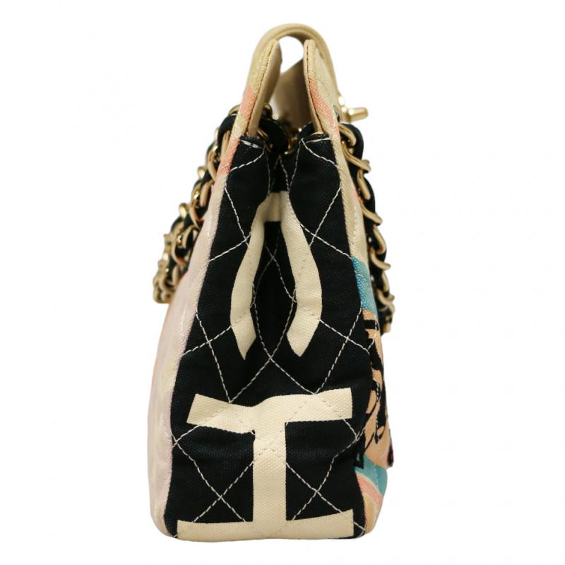 Eiffel Tower Multicolor Chanel Bag For Sale 2