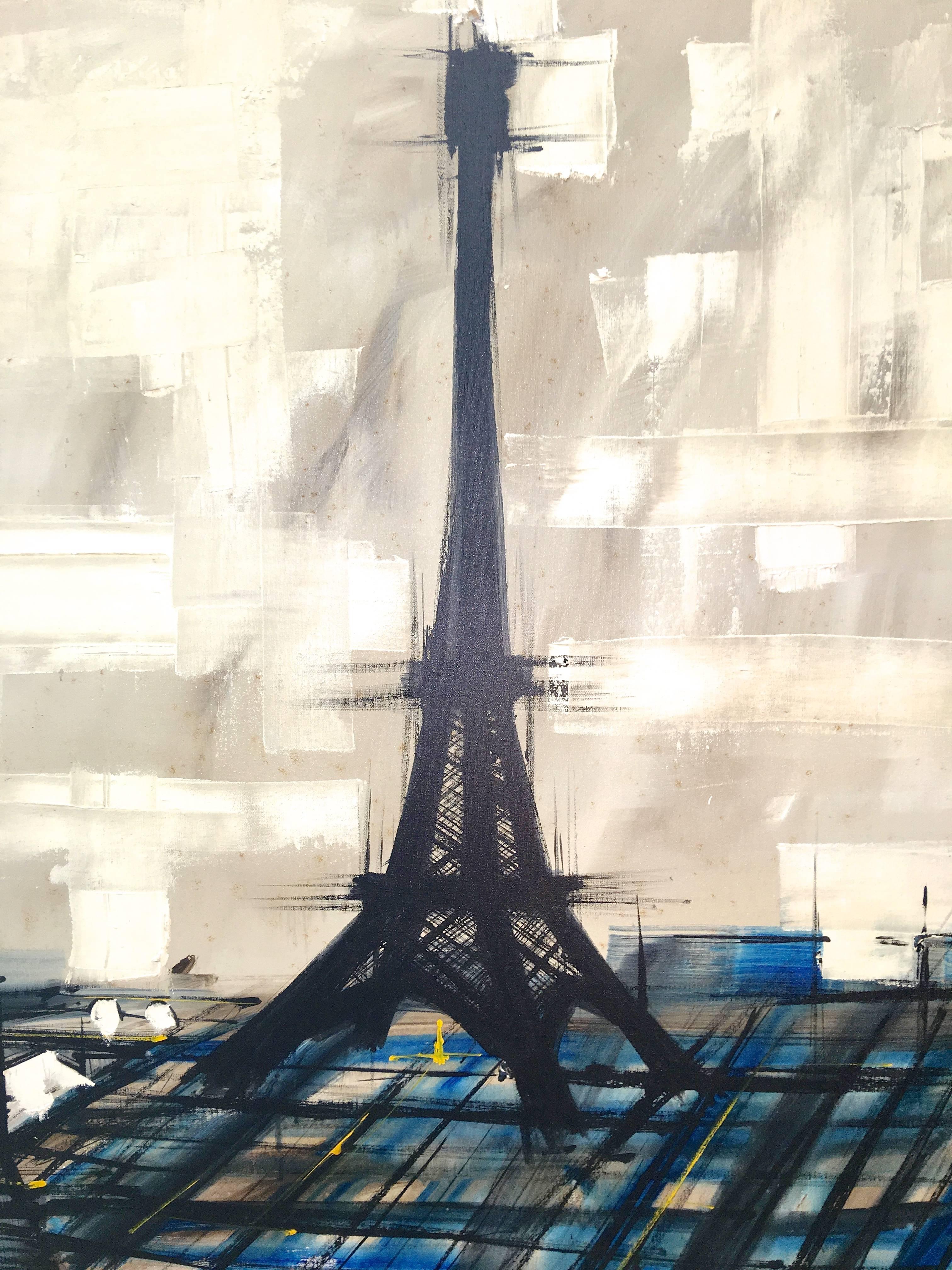 Eiffel Tower Painting by Lee Reynolds 2