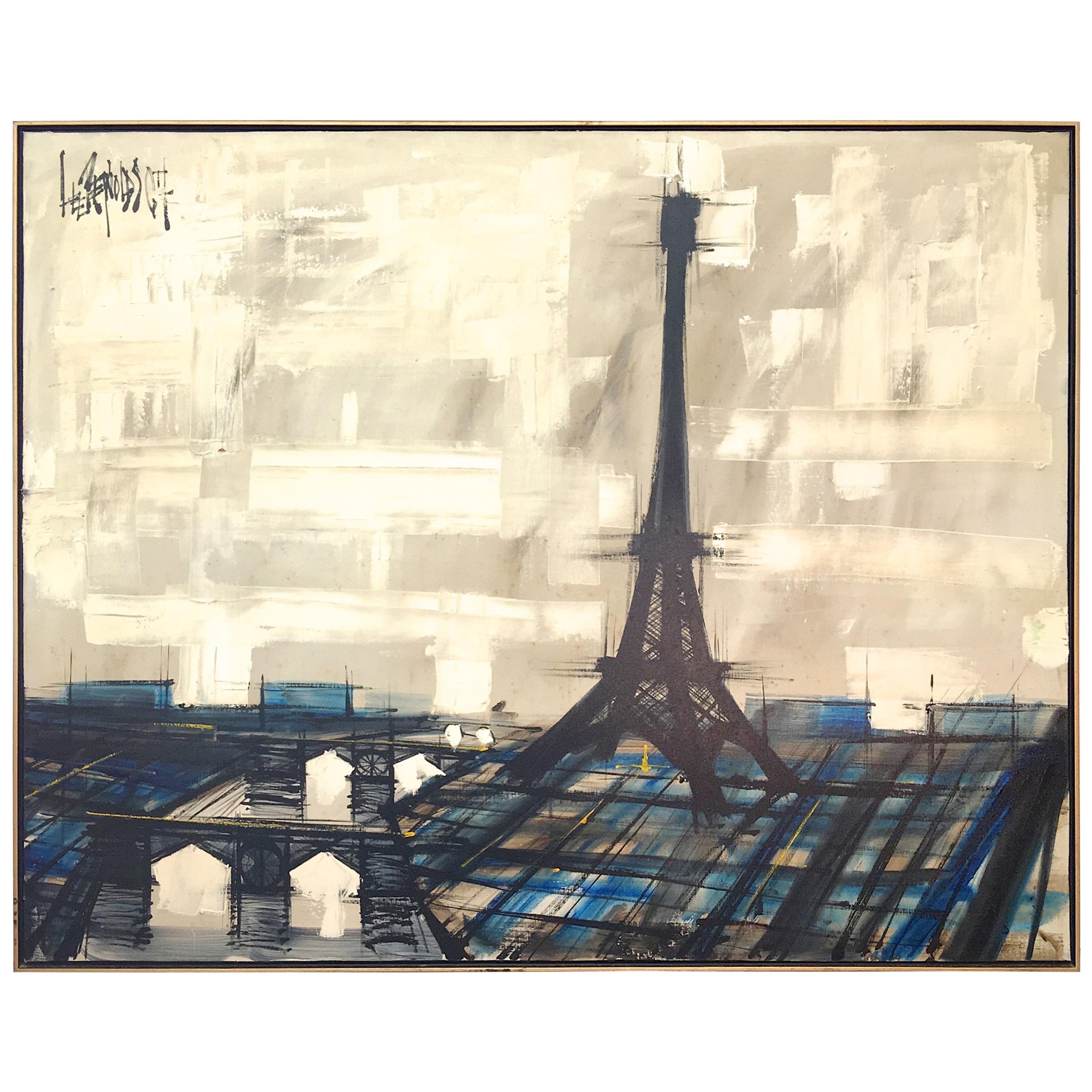 Eiffel Tower Painting by Lee Reynolds