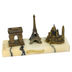 Tour Eiffel, Sacré-Coeur, Arc de Triomphe Bâtiment Souvenir Modèle architectural