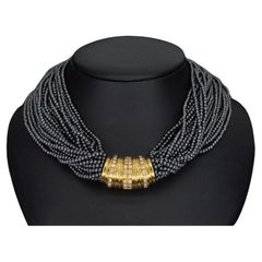 EIGENMANN - Exceptional Necklace with a Luxury Gold and Diamond Clasp