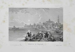 View of Cordova - Original Lithograph by Eigenthum d. Verleger - 19th Century