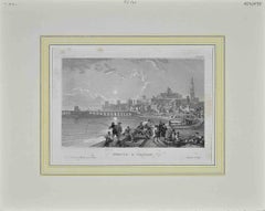 View of Cordova - Original Lithograph by Eigenthum d. Verleger - 19th Century