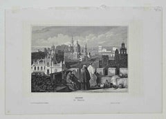 View of Xeres - Original Lithograph by Eigenthum d. Verleger - 19th Century