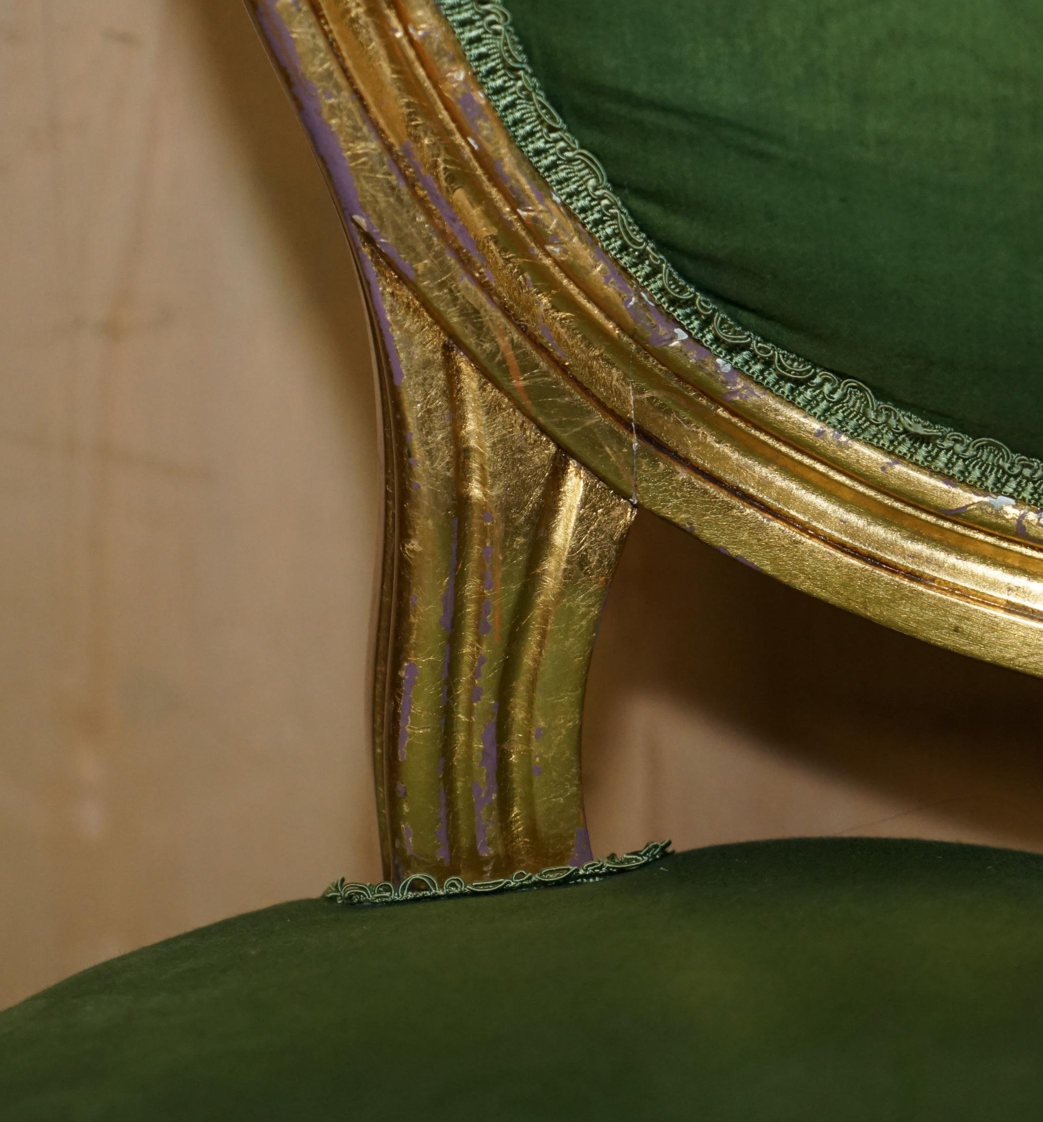 Eight Antique Louis XVI Style Dining Chairs from Lady Diana's Spencer House 8 For Sale 6