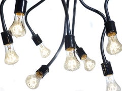 Lámpara de techo articulada de ocho brazos