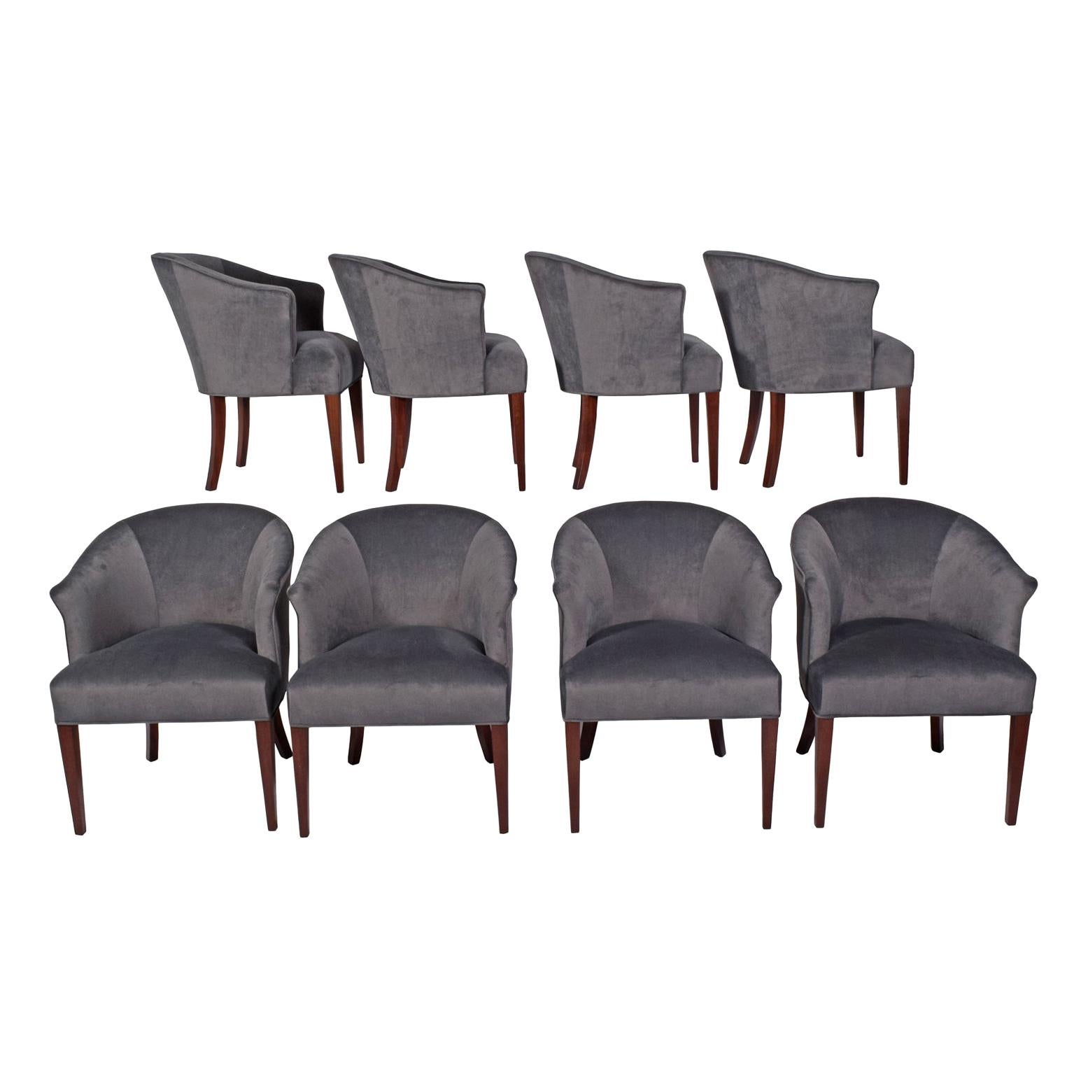 Eight Armchairs in Style of Edward Wormley