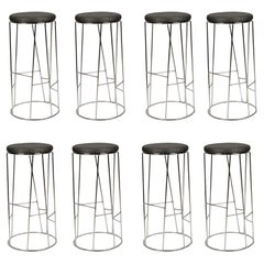Used  Eight Bar stools from Bernhardt Design, Designed by Arik Levy Art & Design