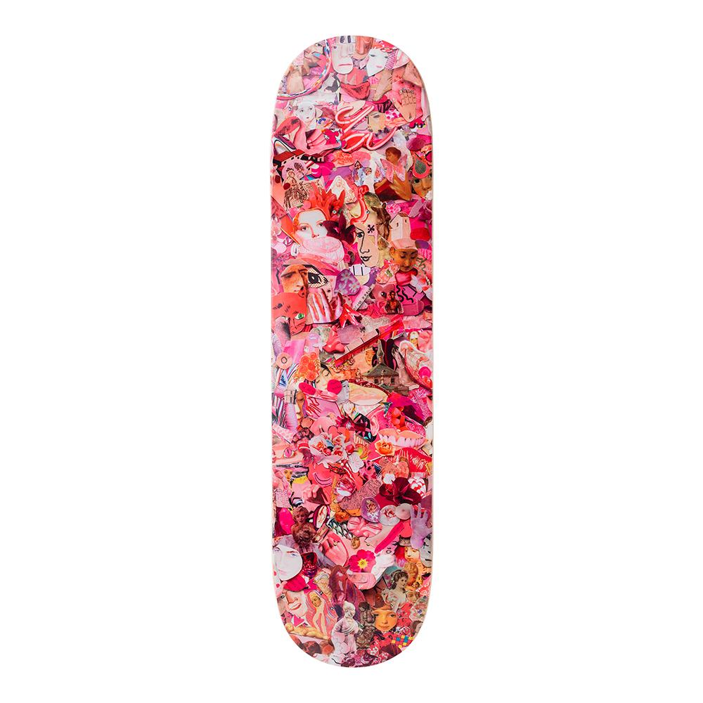 Contemporary Eight Color Spectrum Skateboard Decks by Vik Muniz