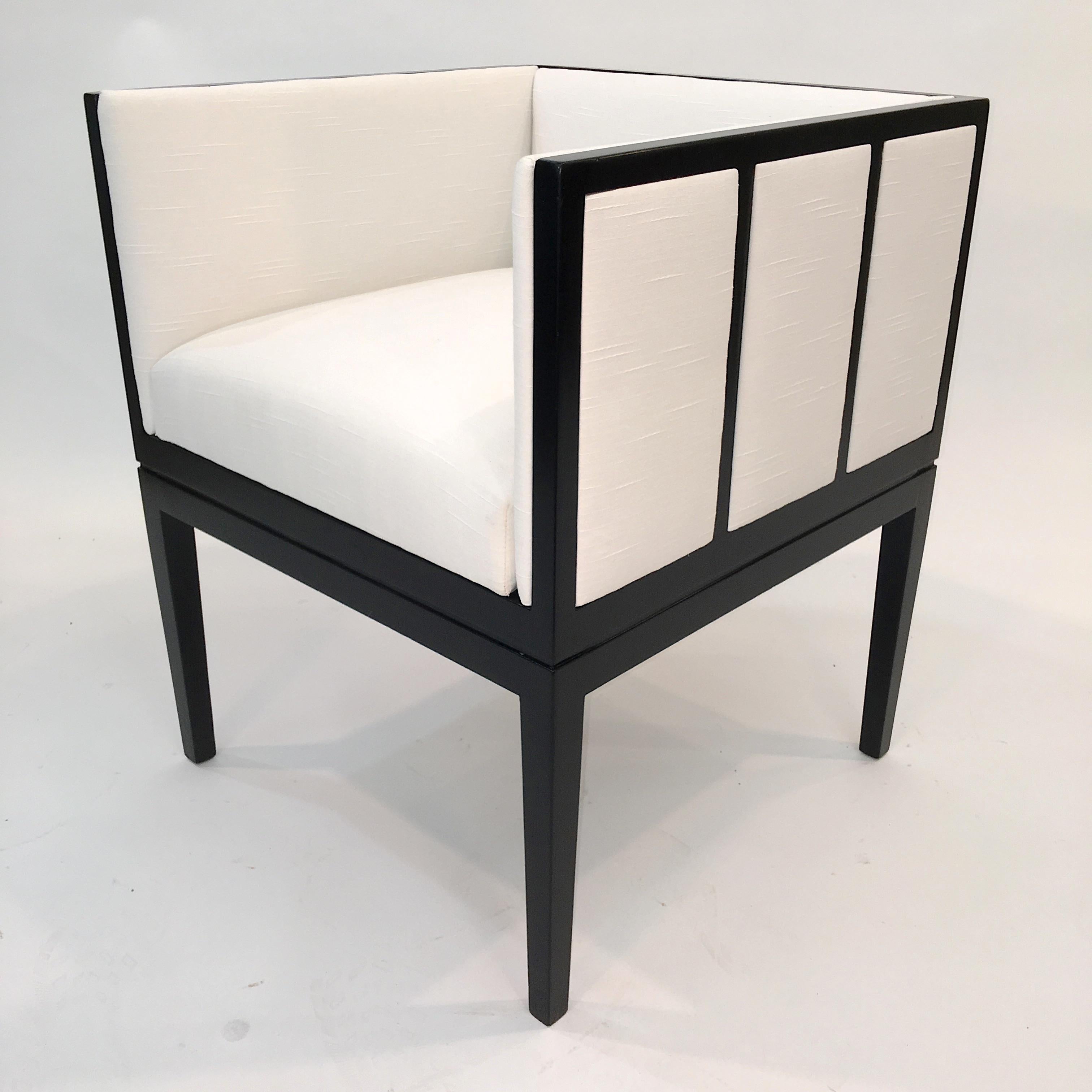 Eight Custom Dining Chairs by Juan Montoya For Sale 6