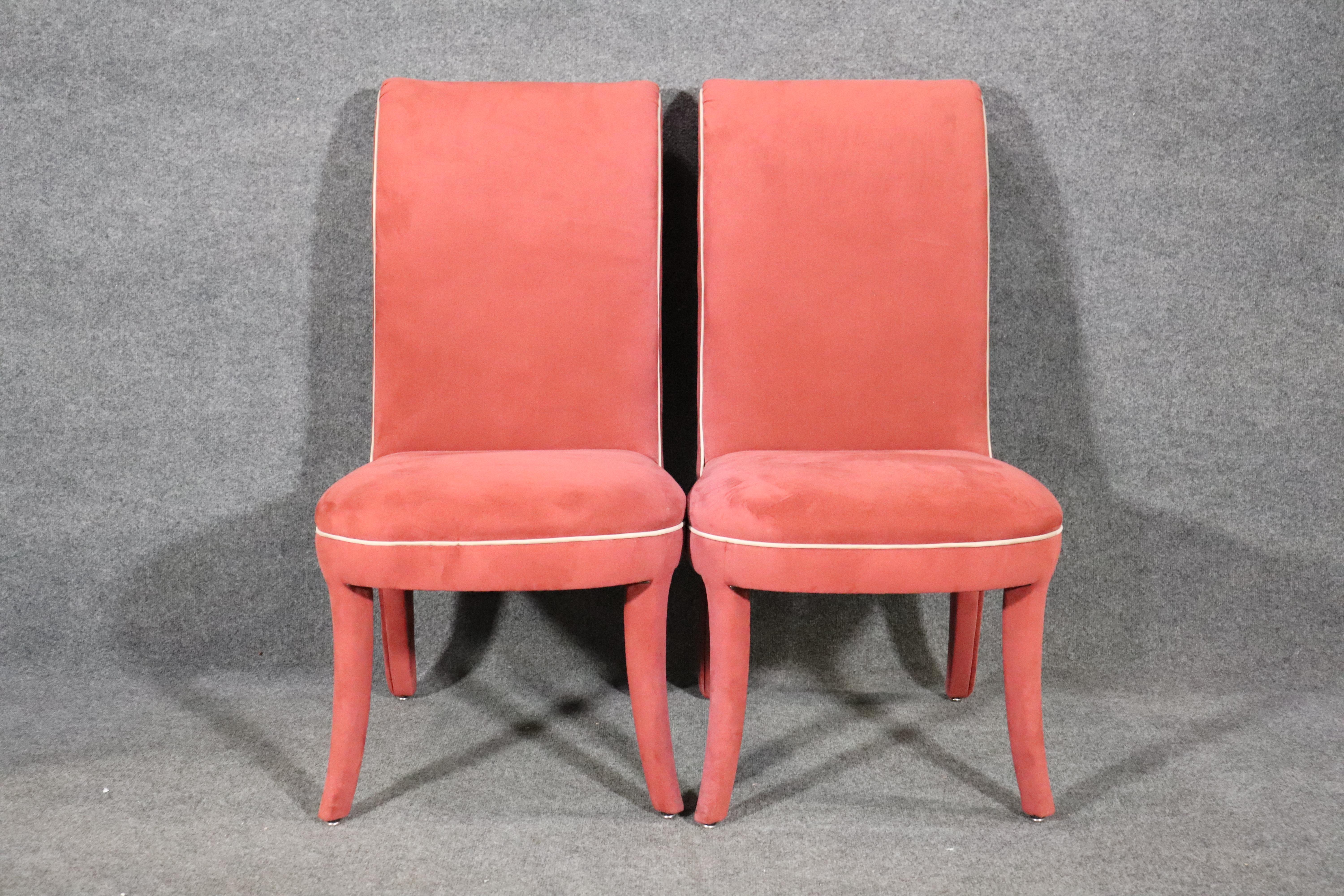Art Deco Eight Deco Style Dining Chairs For Sale