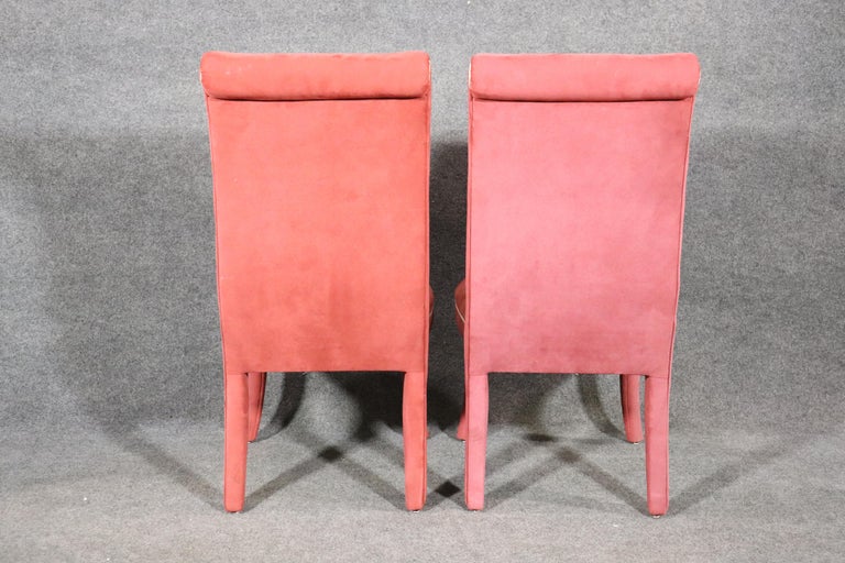 Eight Deco Style Dining Chairs For Sale at 1stDibs