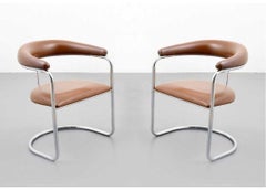 Acht Esszimmerstühle von Anton Lorenz für Thonet