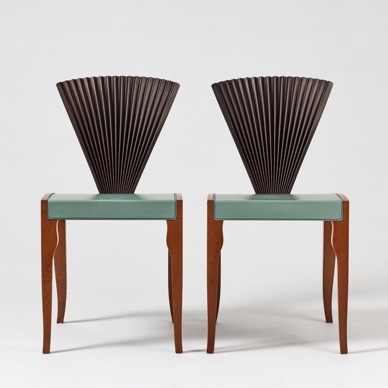 Italian Eight Dining Chairs by Cattelan Italia For Sale