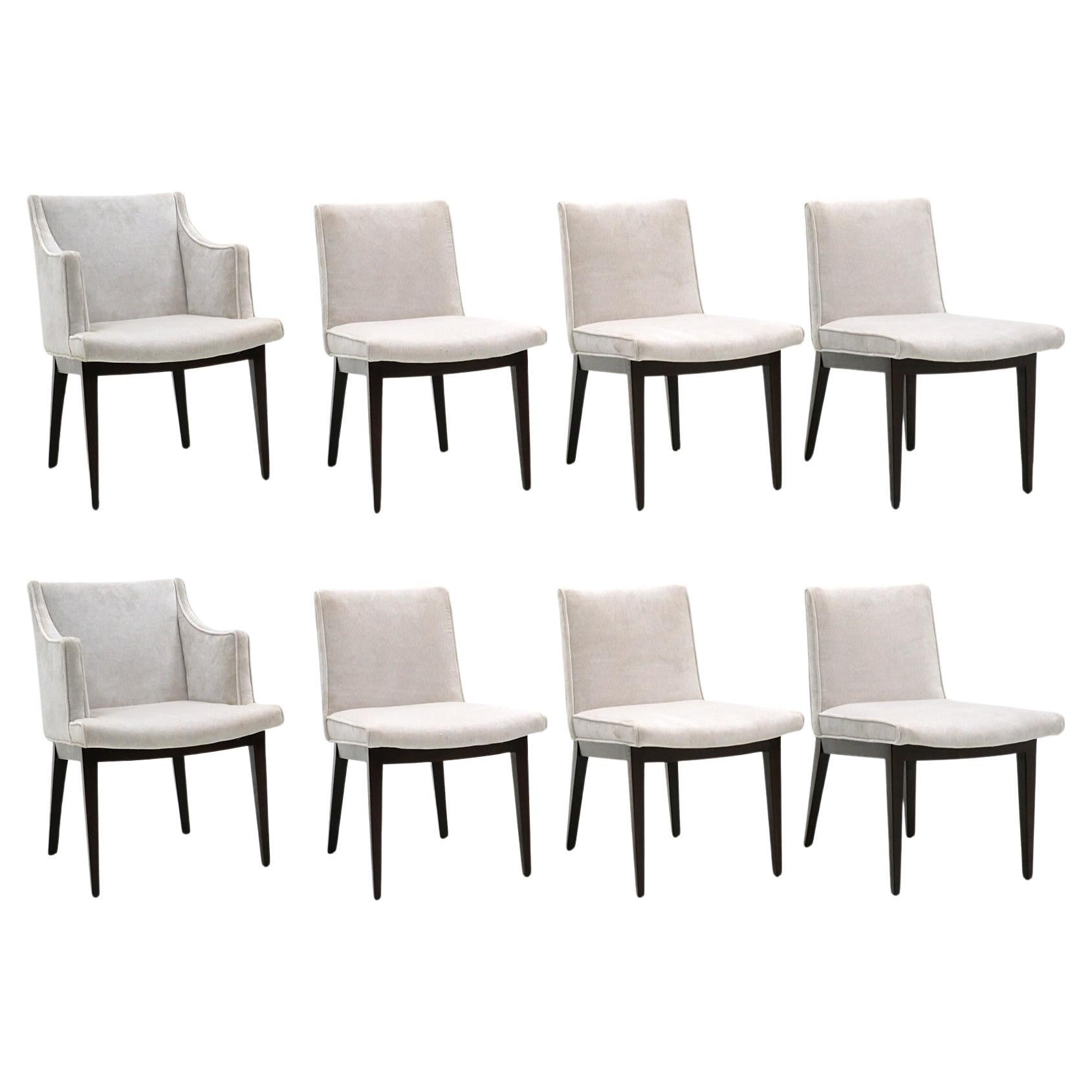 Eight Dining Chairs by Edward Wormley for Dunbar.  Expertly Restored.