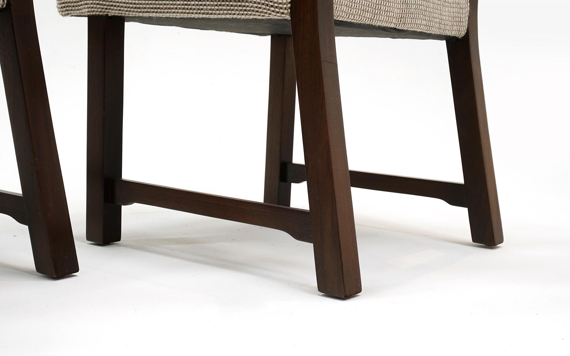Eight Dining Chairs by Edward Wormley for Dunbar For Sale 4
