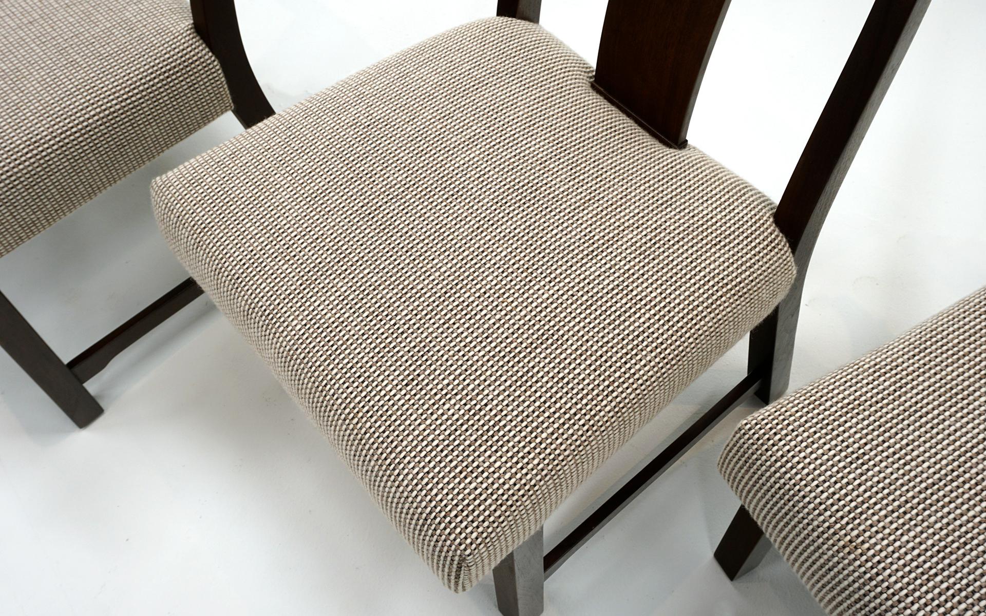 Eight Dining Chairs by Edward Wormley for Dunbar For Sale 2