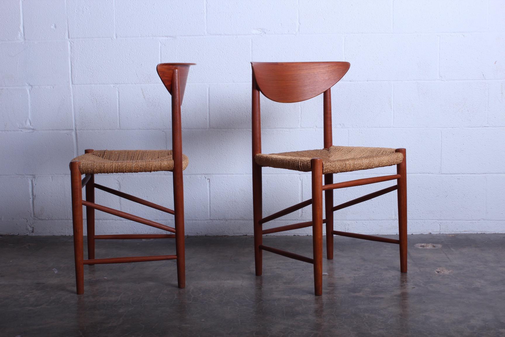 Eight Dining Chairs by Peter Hvidt and Orla Mølgaard Nielsen 6