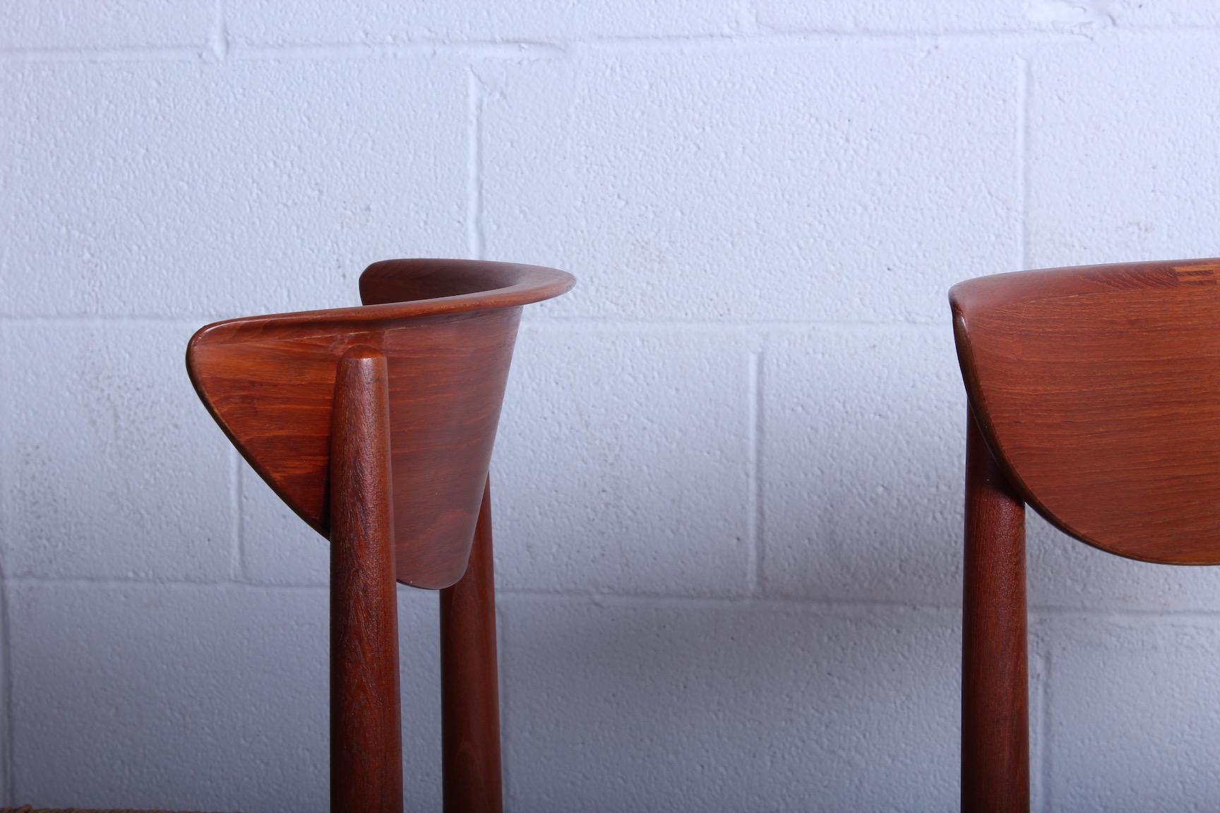 Eight Dining Chairs by Peter Hvidt and Orla Mølgaard Nielsen 10