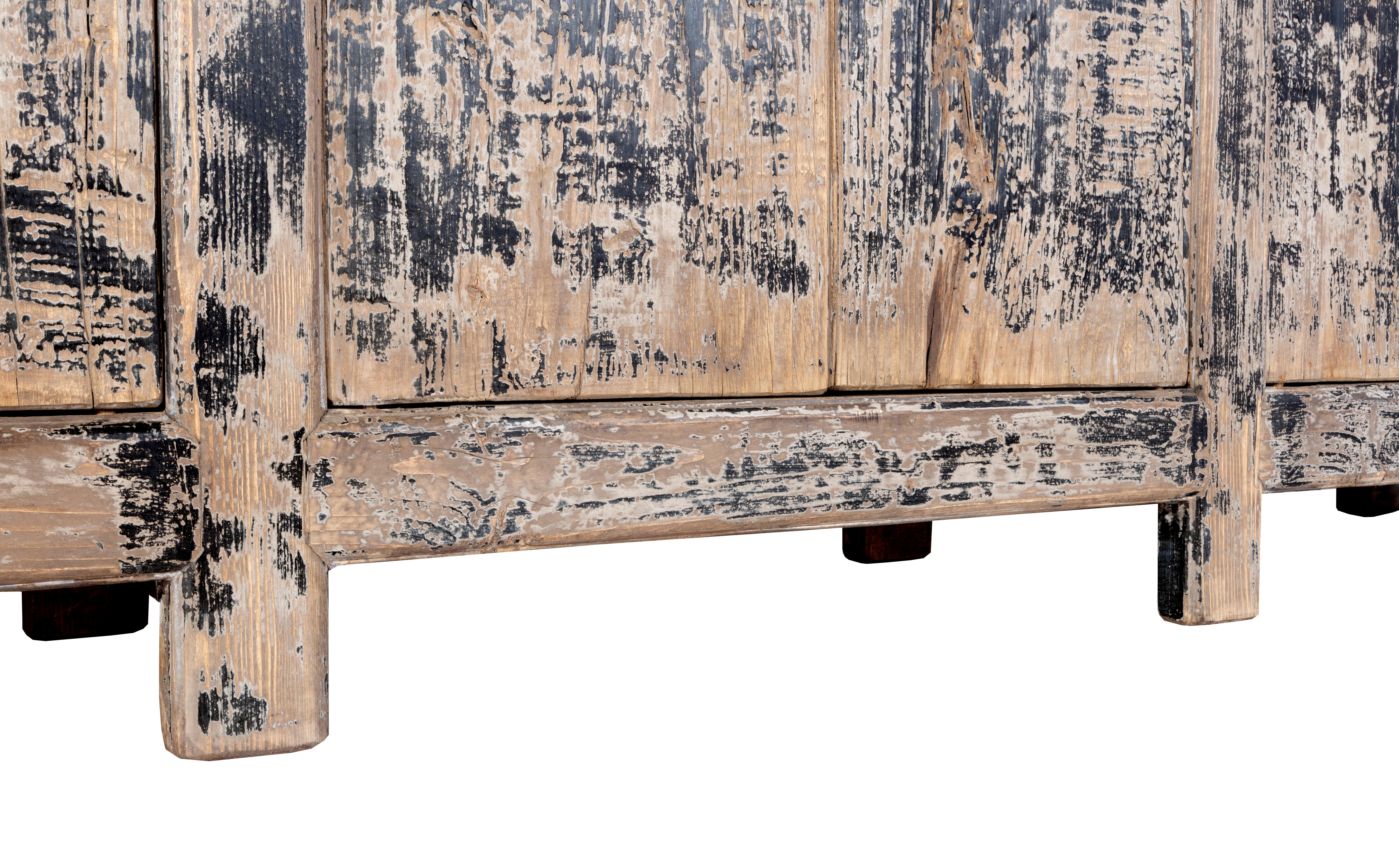 Eight Door Server in Original Paint Patina In Good Condition In Dallas, TX