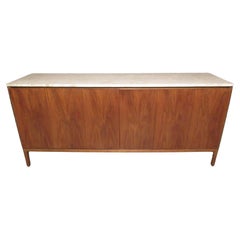 Paul McCobb for Calvin Furniture Eight Drawer Marble Top Dresser