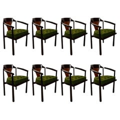 Eight Edward Wormley for Dunbar Horseshoe Model 935 Armchairs