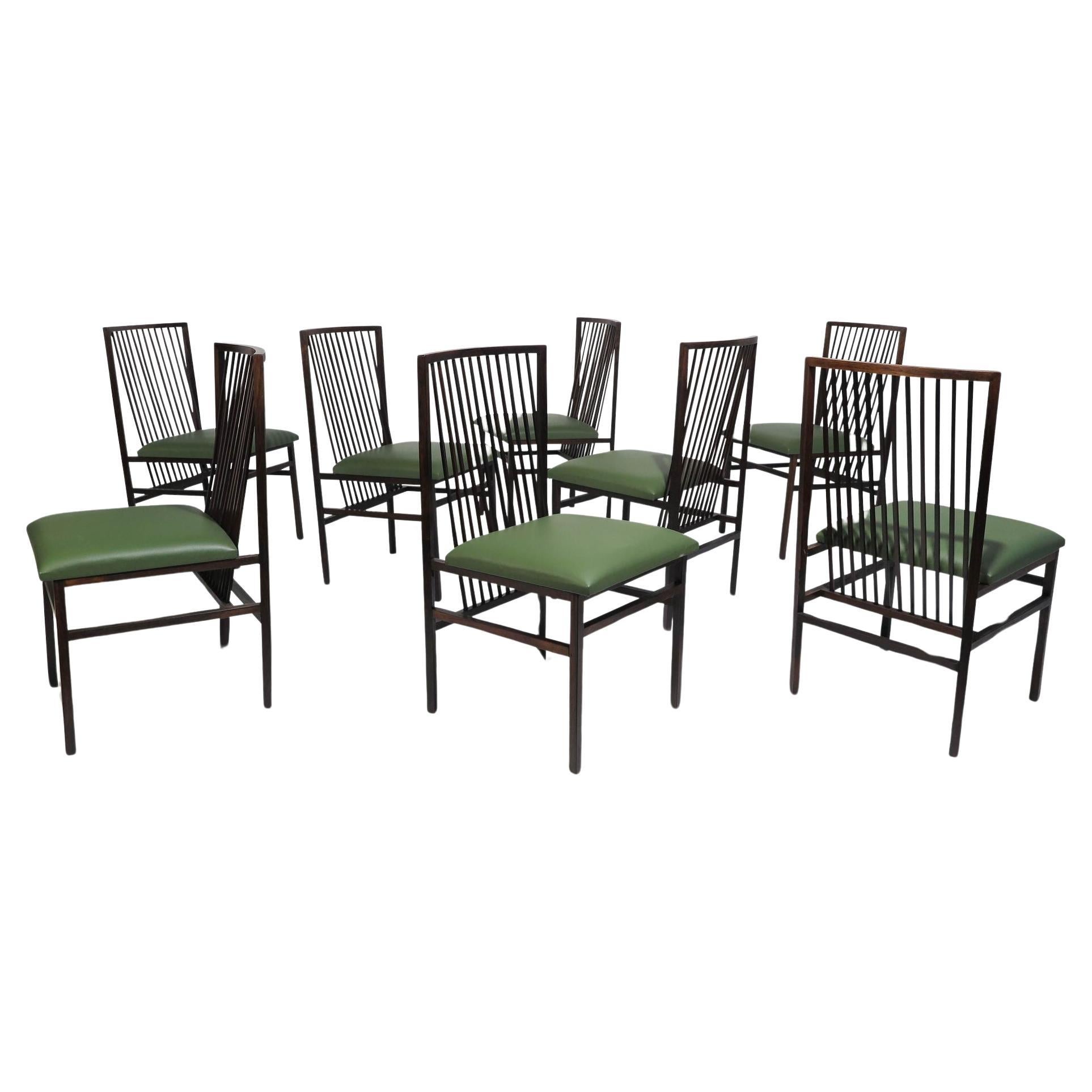 Eight Estrutural Structural Brazil Modern Chairs For Sale