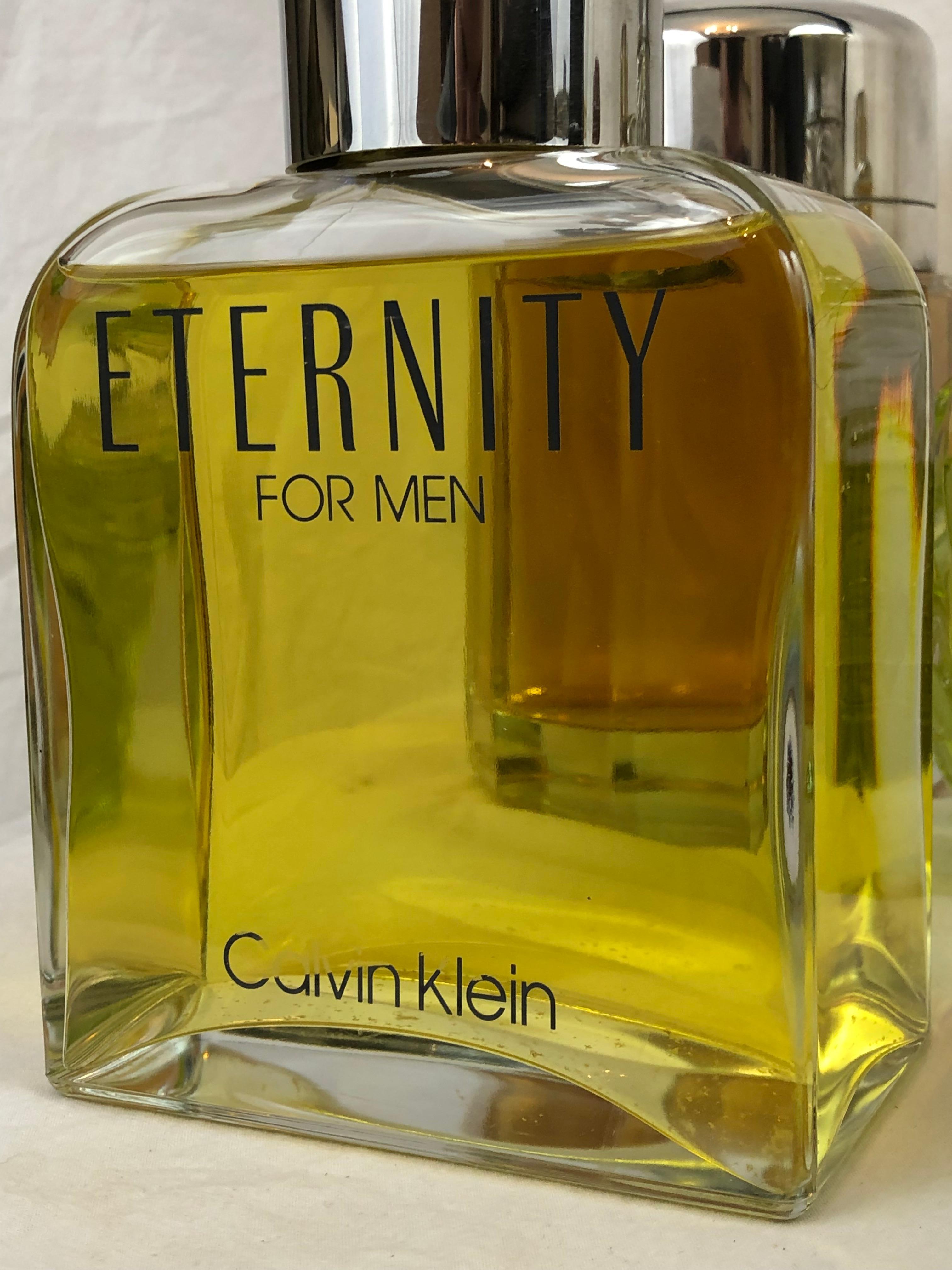 Eight Factice Perfume Store Display Bottles, Calvin Klien, Dior, Ralph Lauren For Sale 2