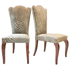 Eight French 1940s Dining Chairs