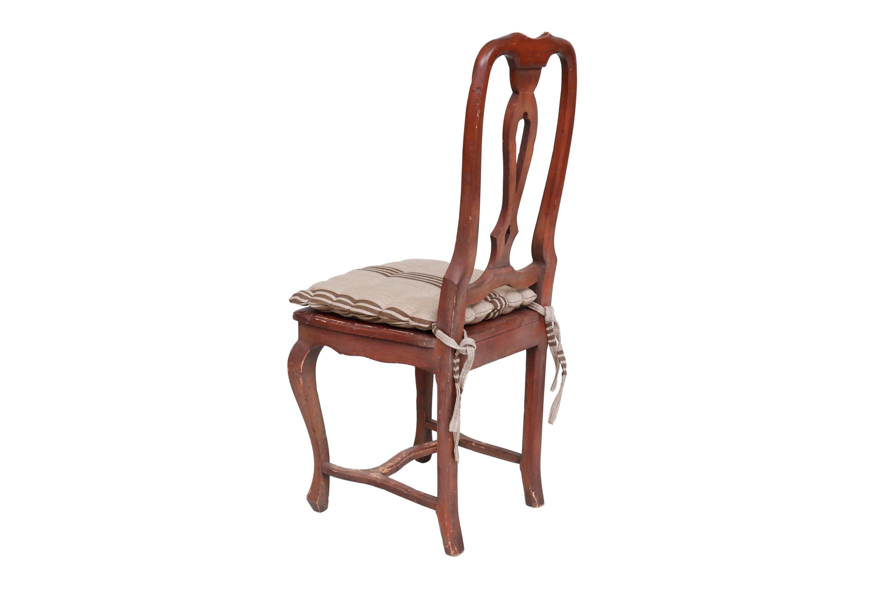 Eight French Provincial Style Dining Chairs 1