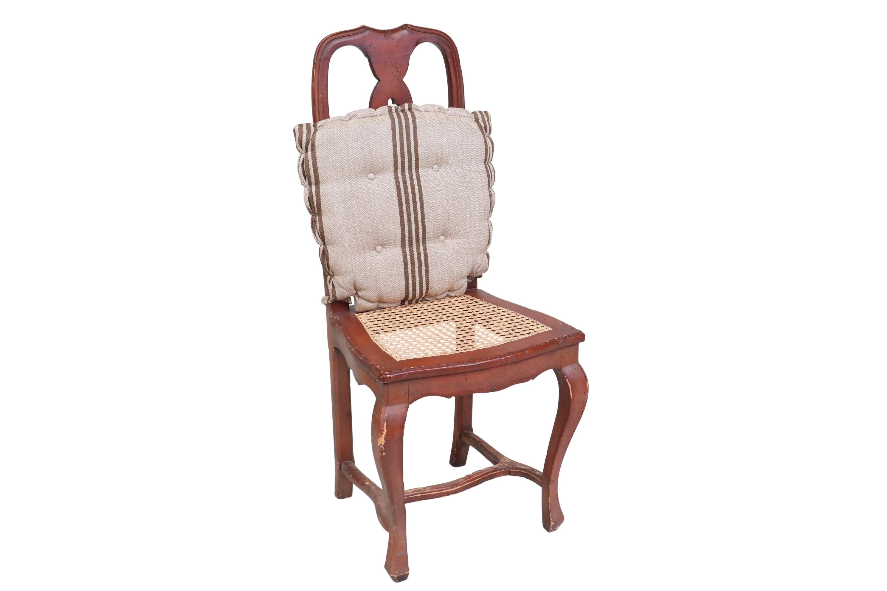 19th Century Eight French Provincial Style Dining Chairs