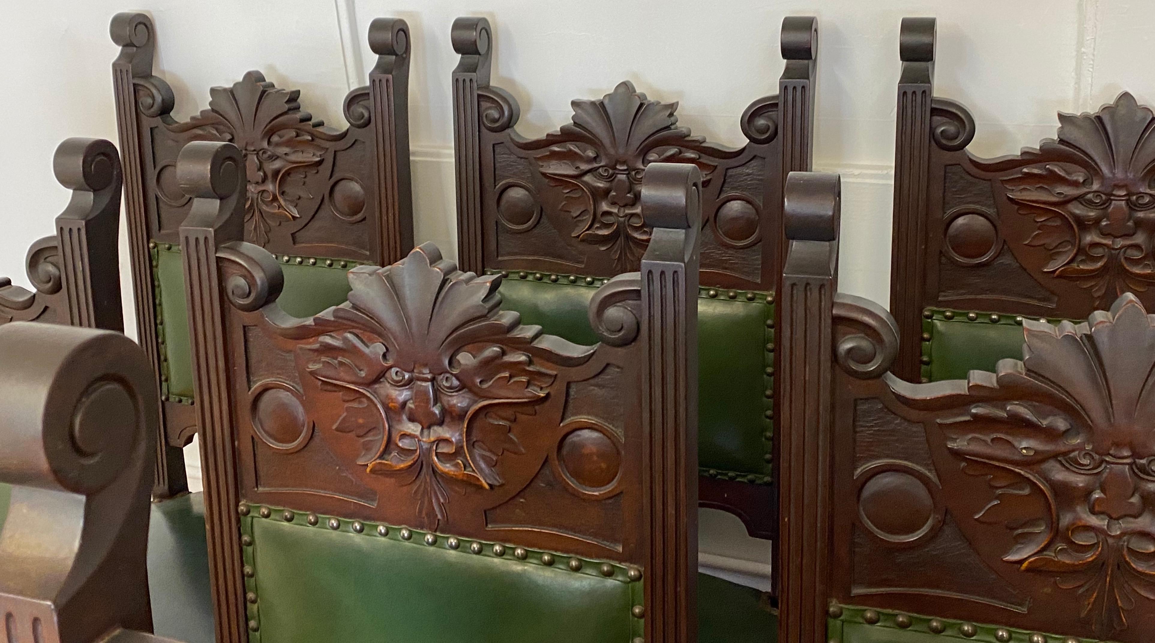 gothic dining chairs