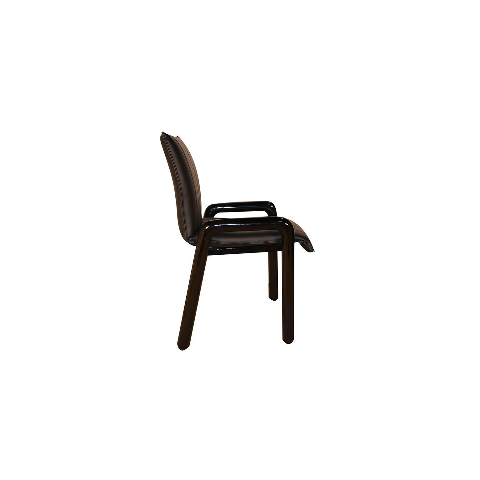 Eight Guido Faleschini Italian “Dilos” Dining Chairs by i4 Mariani for Pace 1