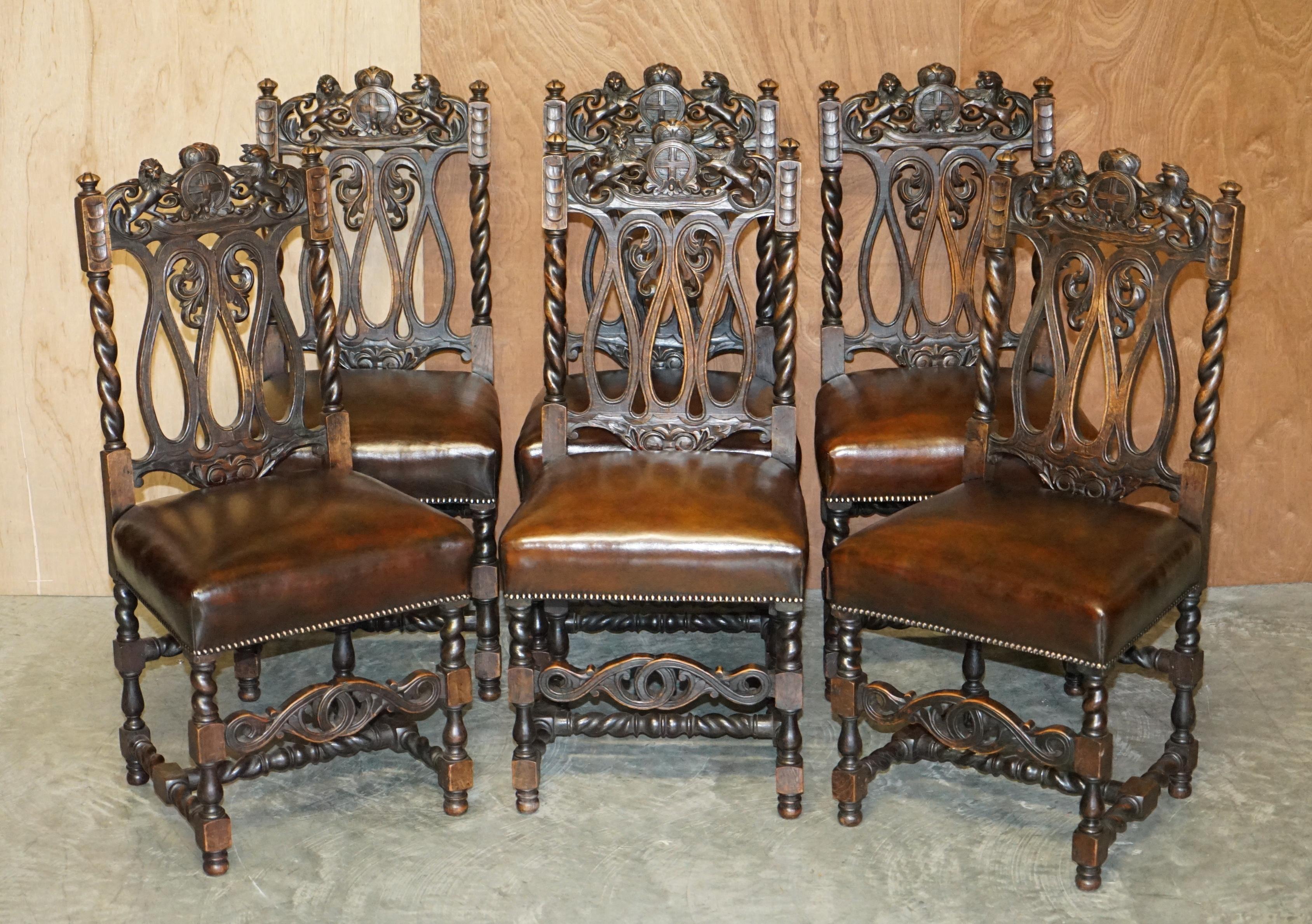 jacobean dining table and chairs