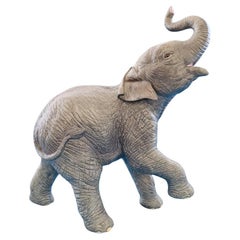 Eight Inch Lenox Porcelain Elephant Sculpture