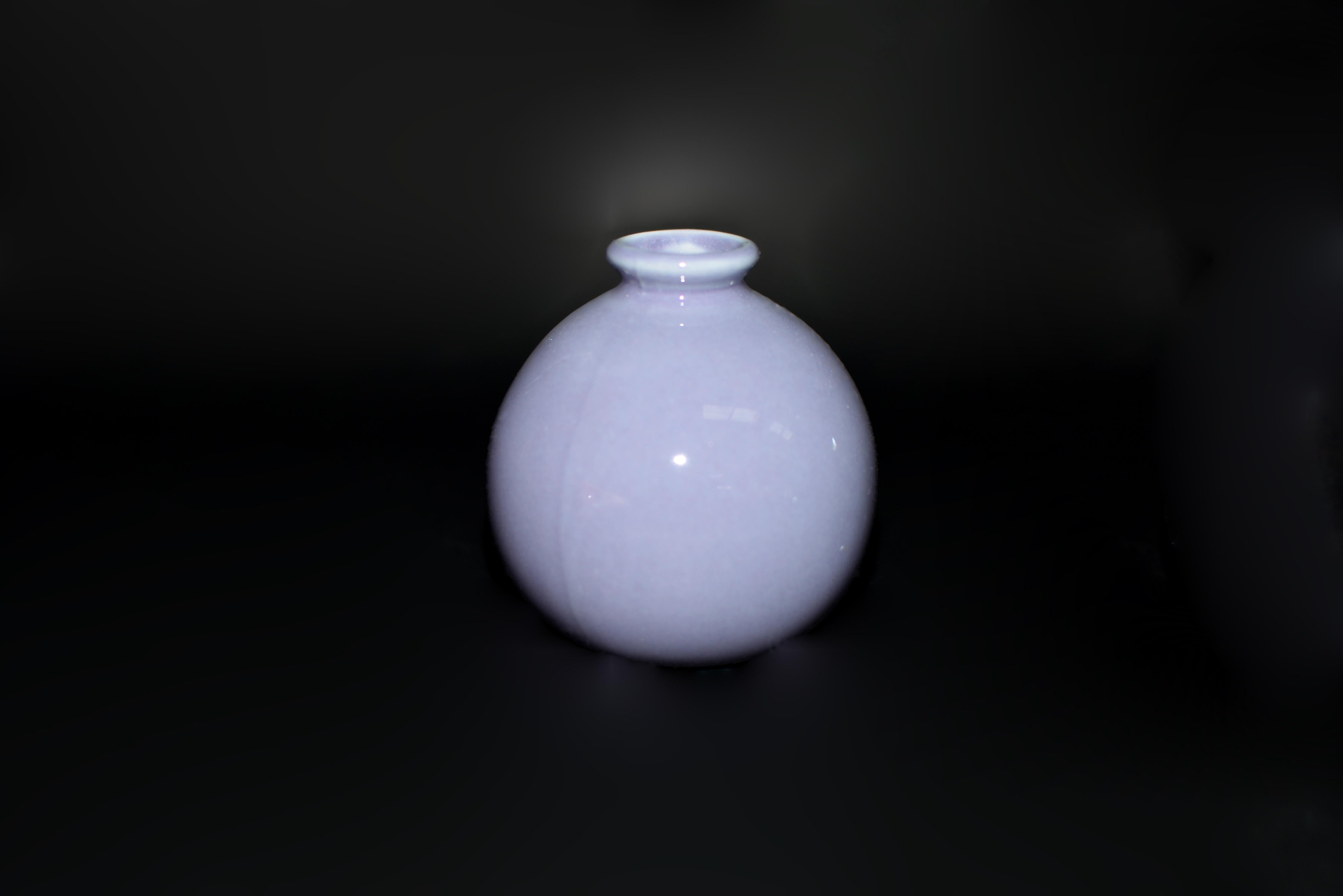 Acht japanische Wabi Sabi Mini-Keramikvasen, Wabi Sabi, schwarzer Diamant im Angebot 4