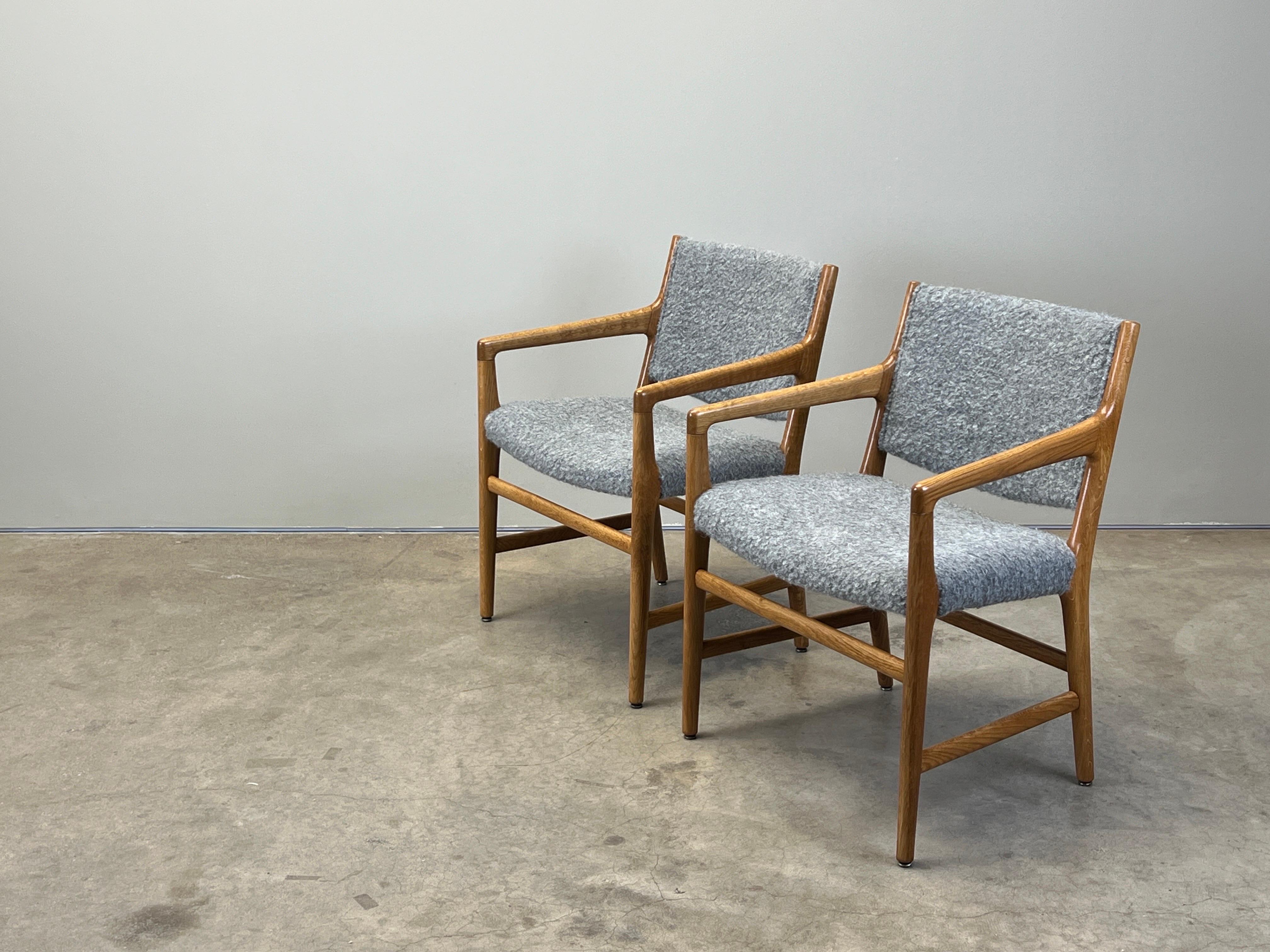 Acht JH507-Sessel von Hans Wegner für Johannes Hansen im Angebot 5