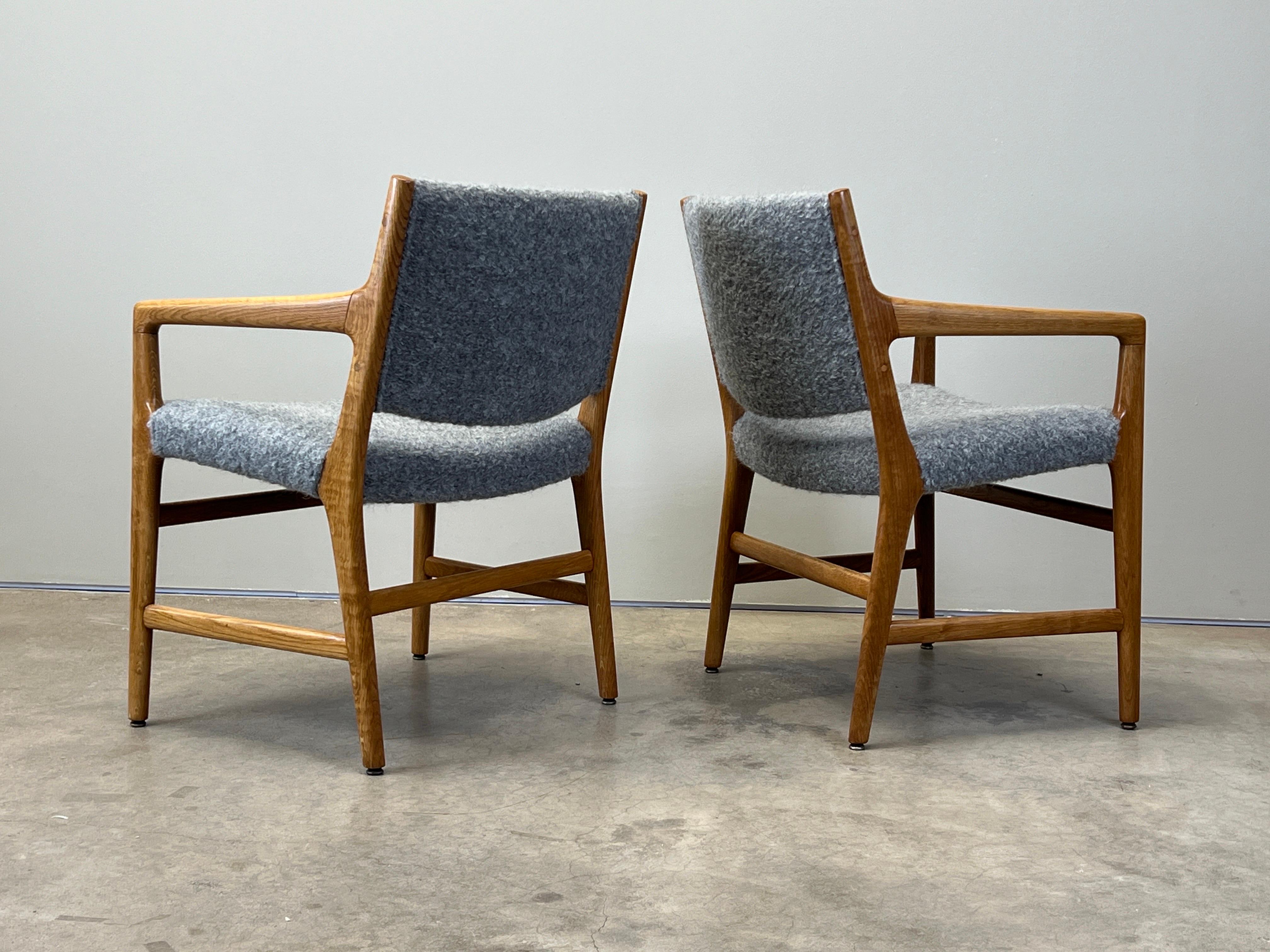 Acht JH507-Sessel von Hans Wegner für Johannes Hansen im Angebot 7
