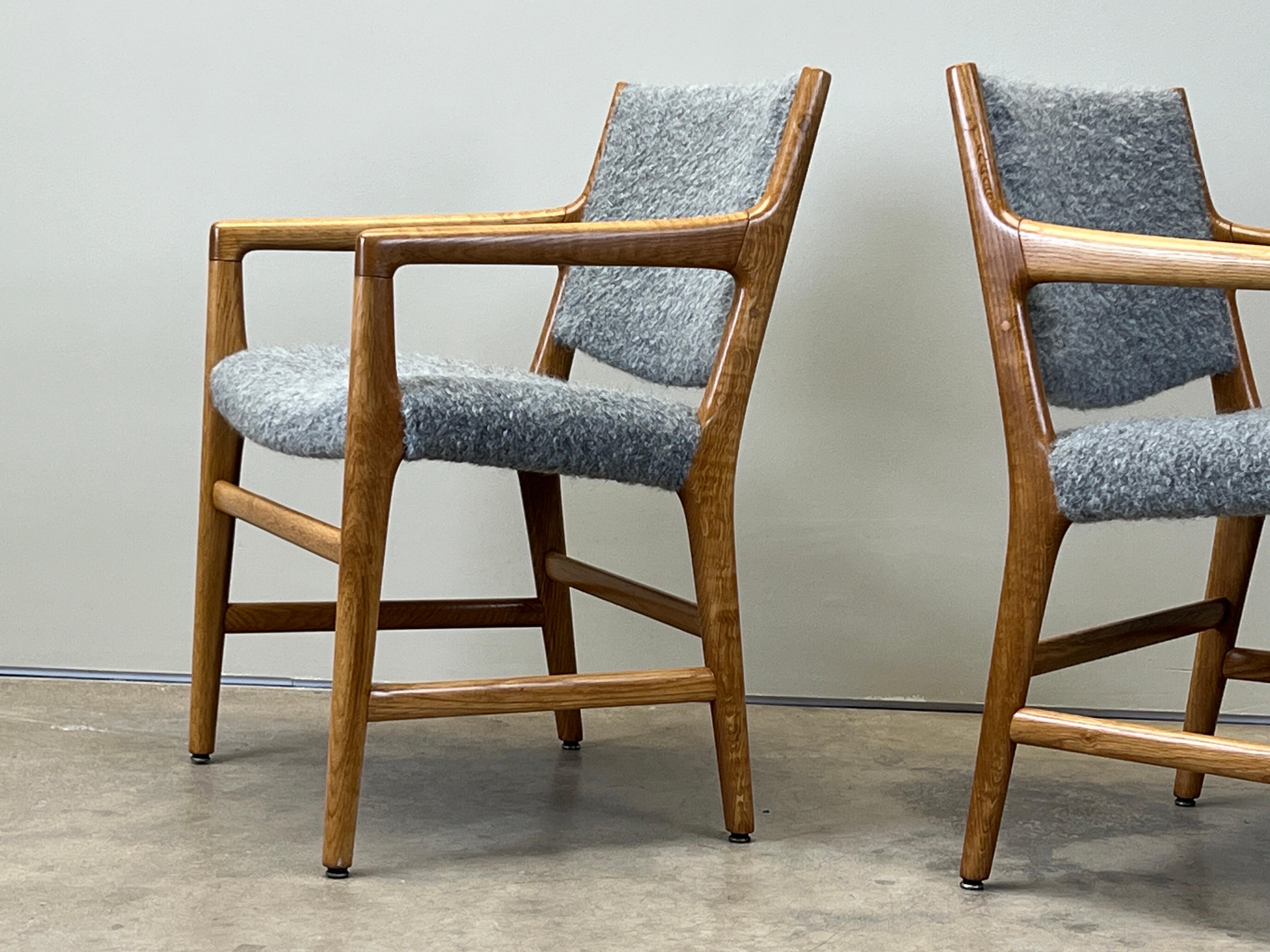 Acht JH507-Sessel von Hans Wegner für Johannes Hansen im Angebot 11