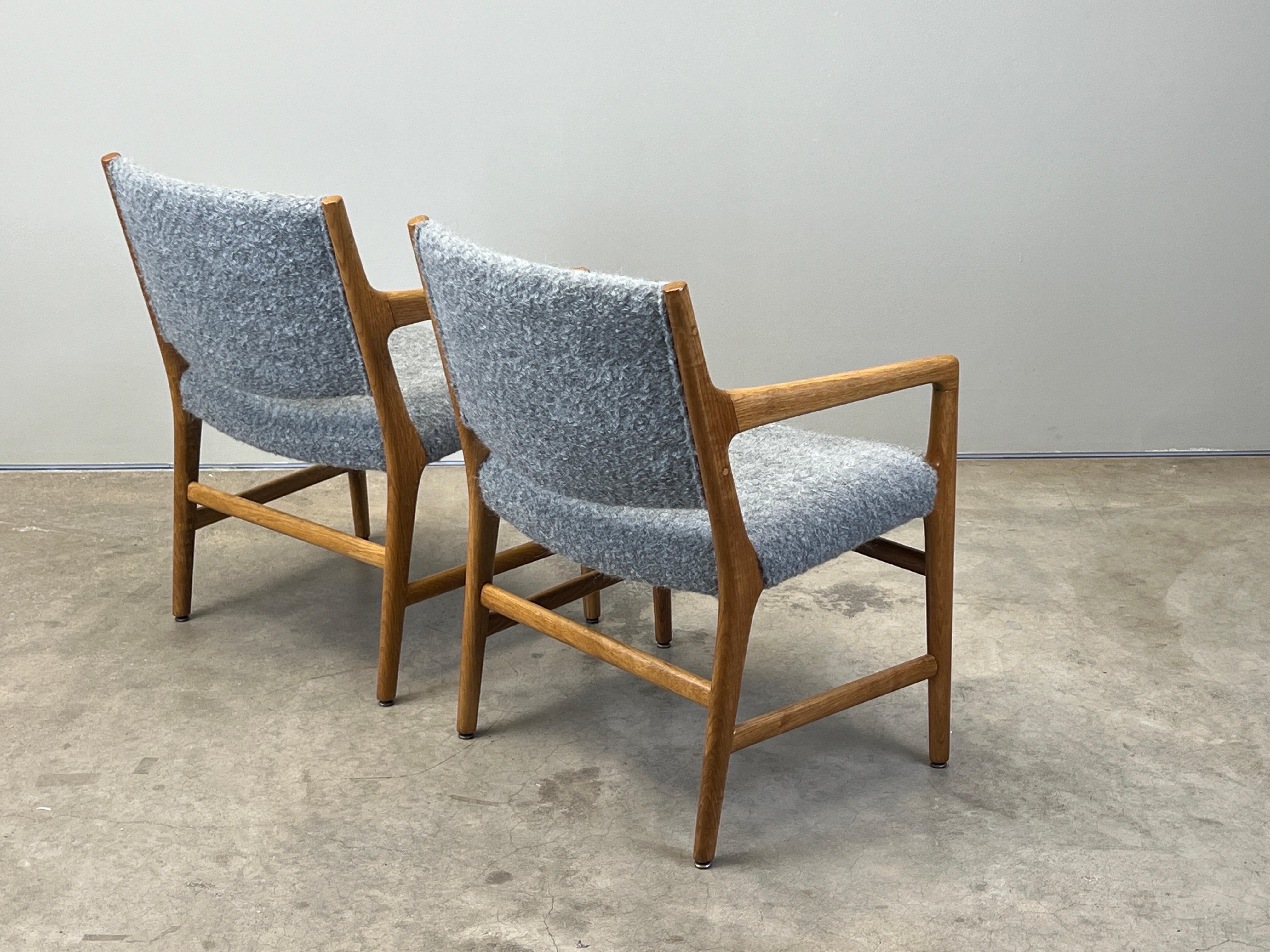 Acht JH507-Sessel von Hans Wegner für Johannes Hansen im Angebot 3
