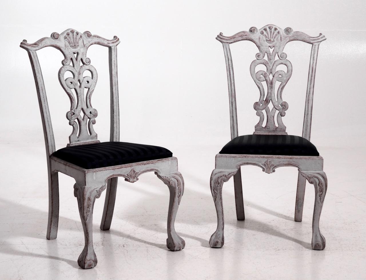 Acht große Stühle, 20. Jahrhundert im Angebot 6