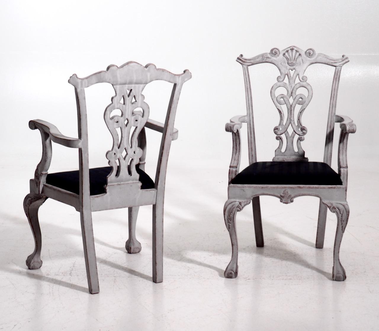 Huit grandes chaises, XXe siècle en vente 4