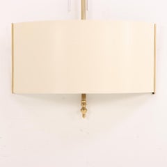 Eight matching French wall sconces from a Parisian hotel, C 1990.