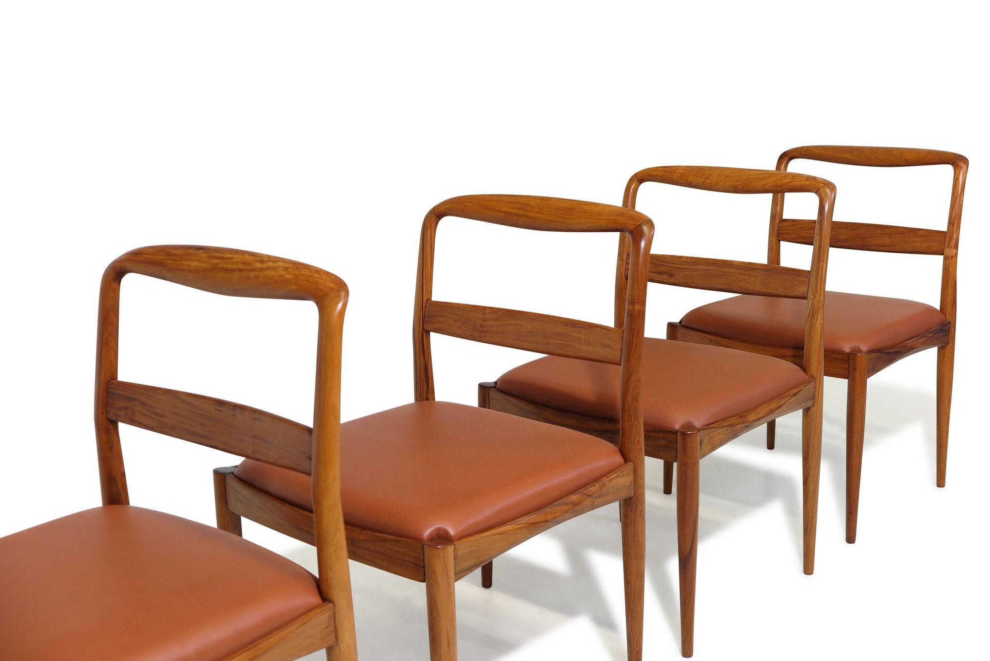 Eight Mid-century Liceu de Artes e Officios Brazilian Modern Dining Chairs For Sale 6