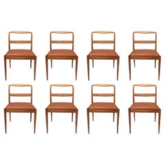 Eight Mid-century Liceu de Artes e Officios Brazilian Modern Dining Chairs