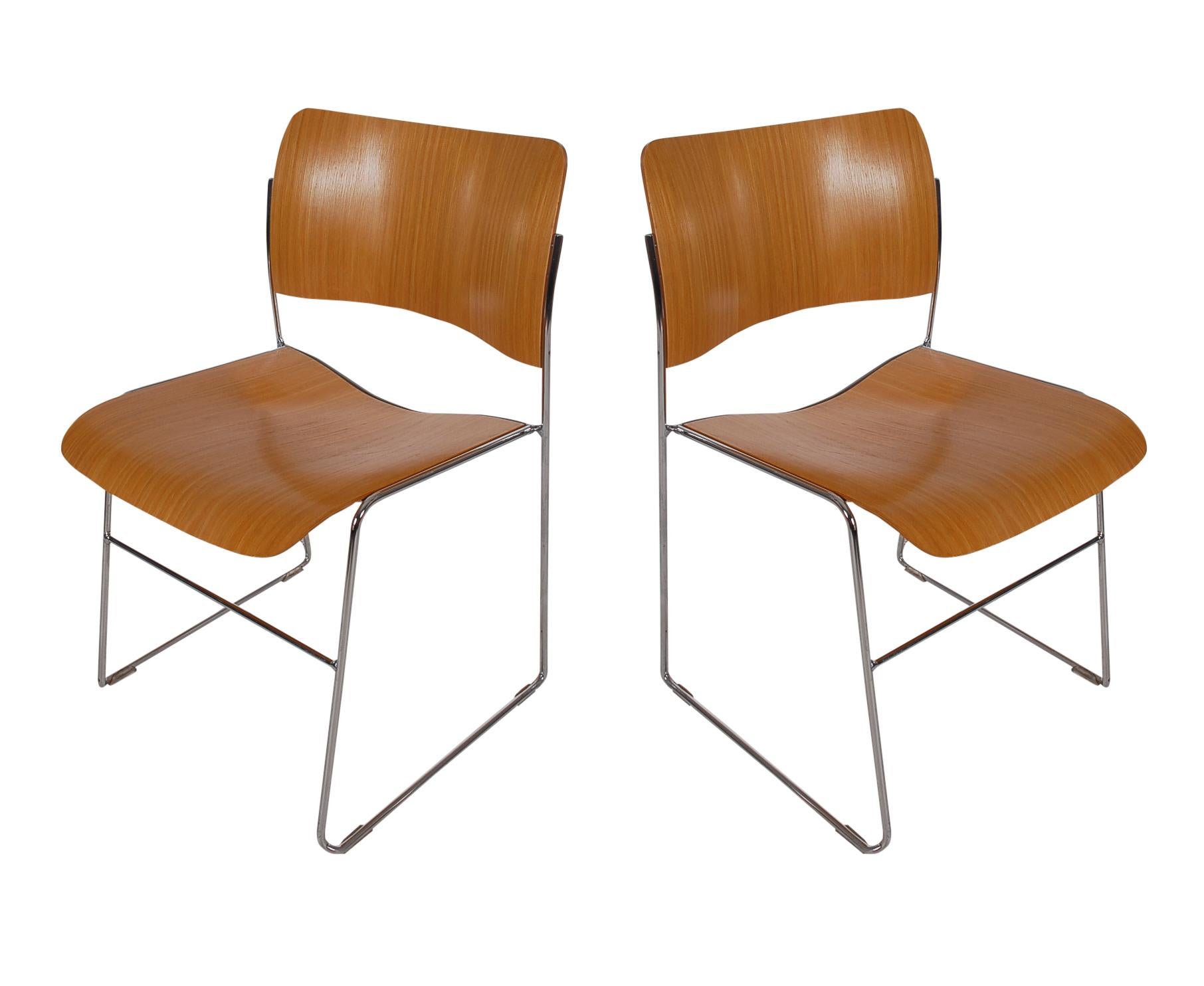 bentwood stacking dining chairs