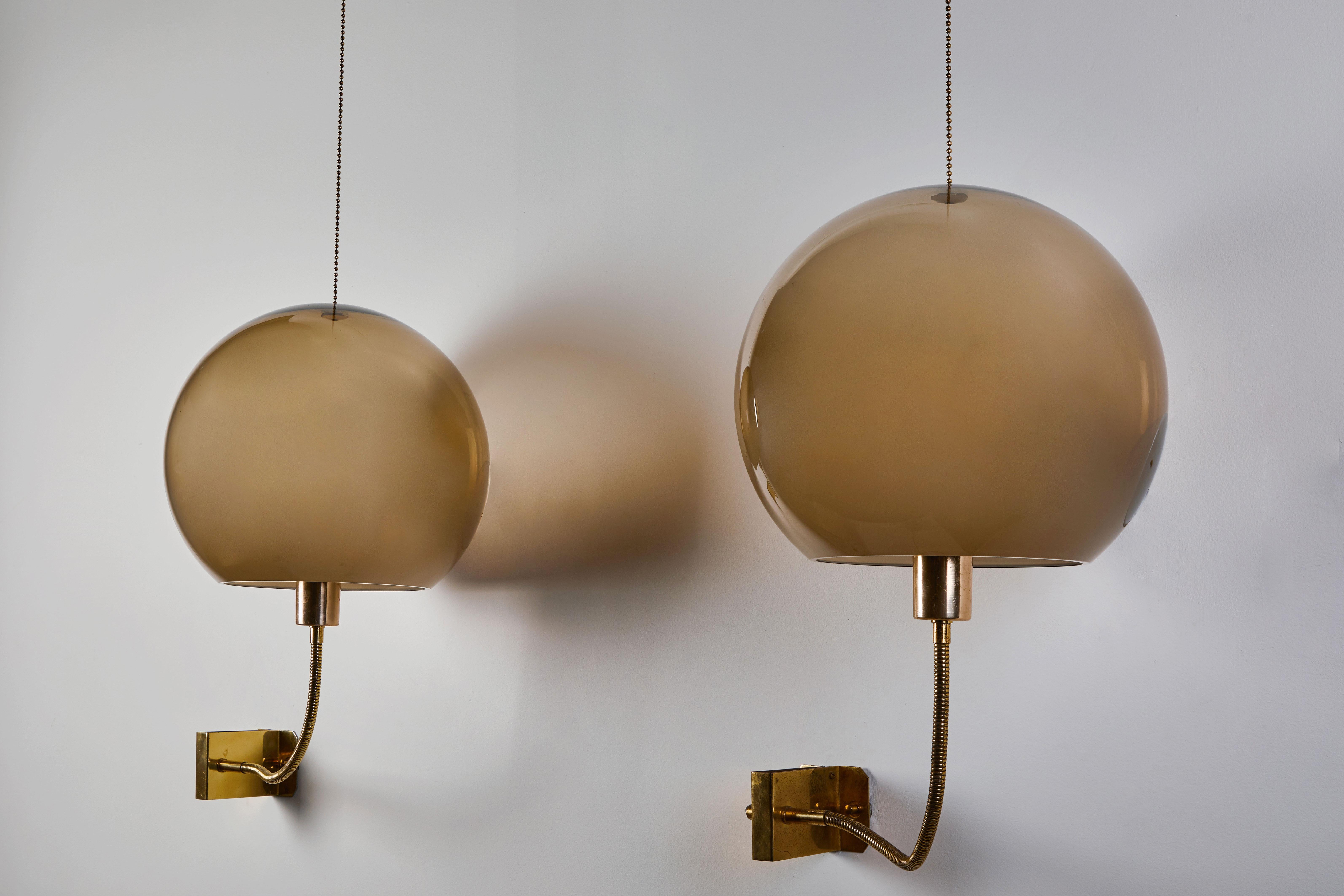 Italian Two Model 244 Sconces by Ico Parisi for Arteluce